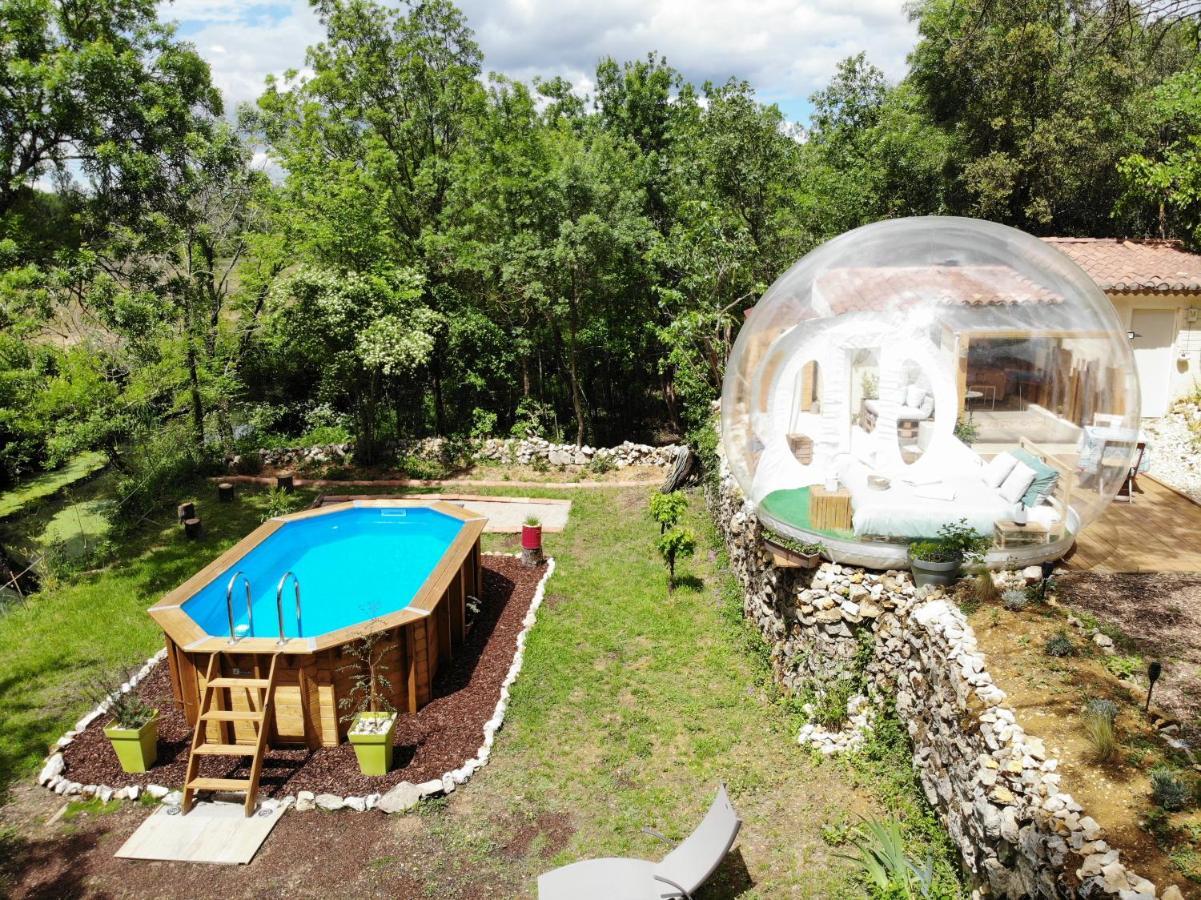 ホテル La Bulle Etoile Allegre Les Fumades エクステリア 写真